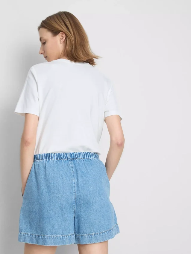 Joggingbukser i bomuldsdenim