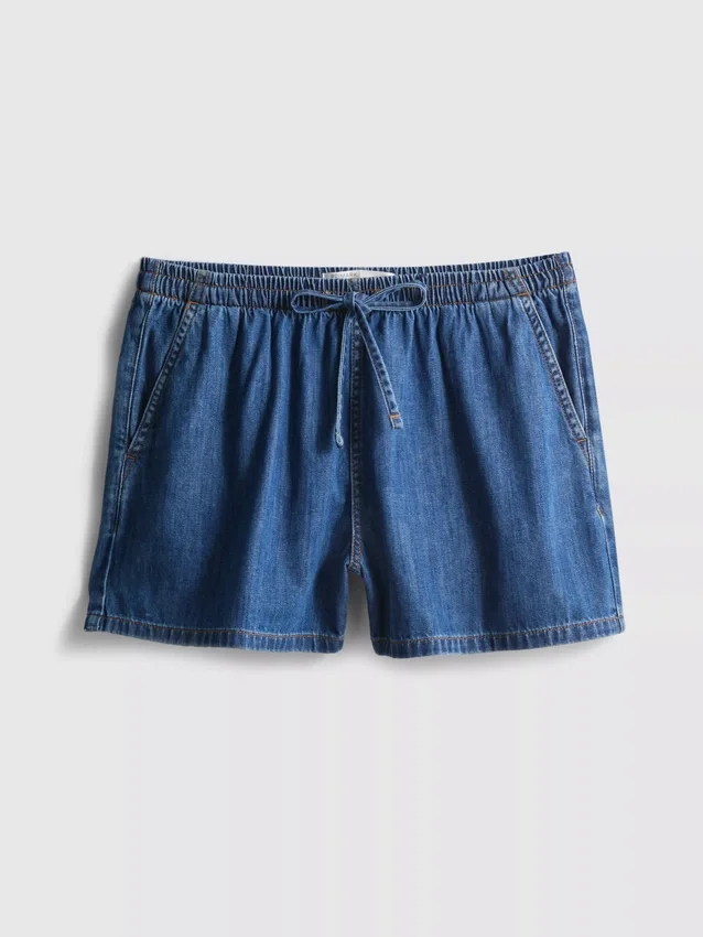Joggingbukser i bomuldsdenim