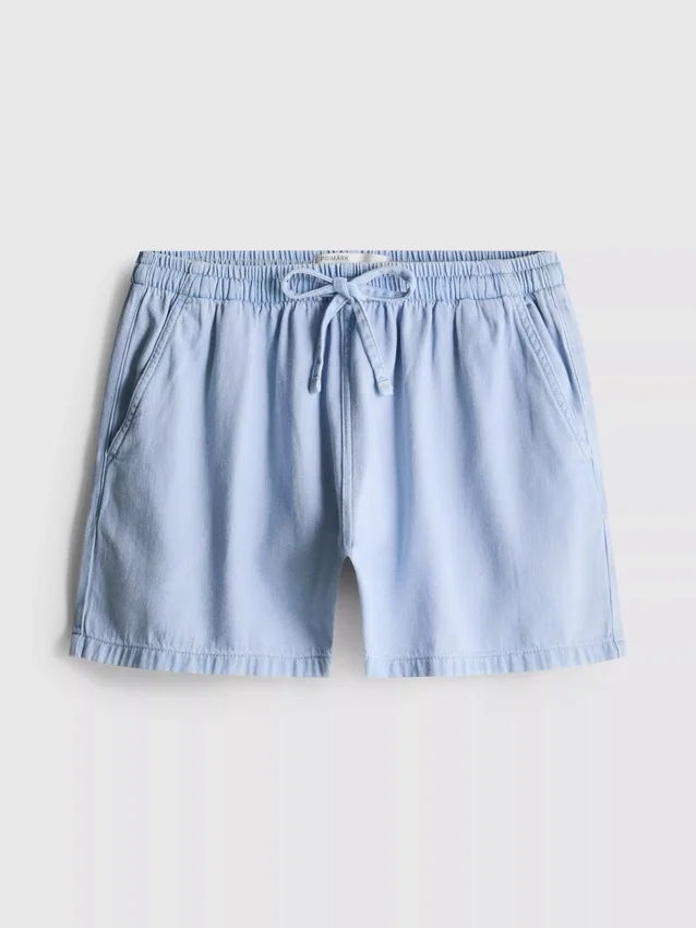 Joggingbukser i bomuldsdenim