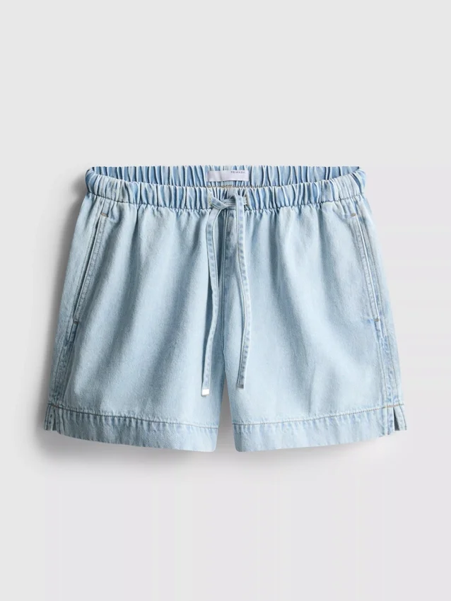 Joggingbukser i bomuldsdenim