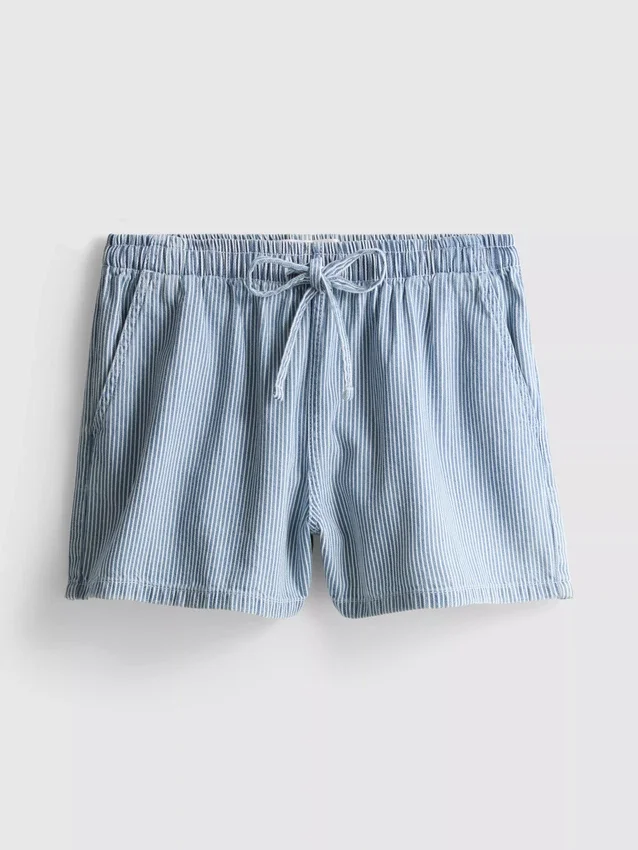 Joggingbukser i bomuldsdenim