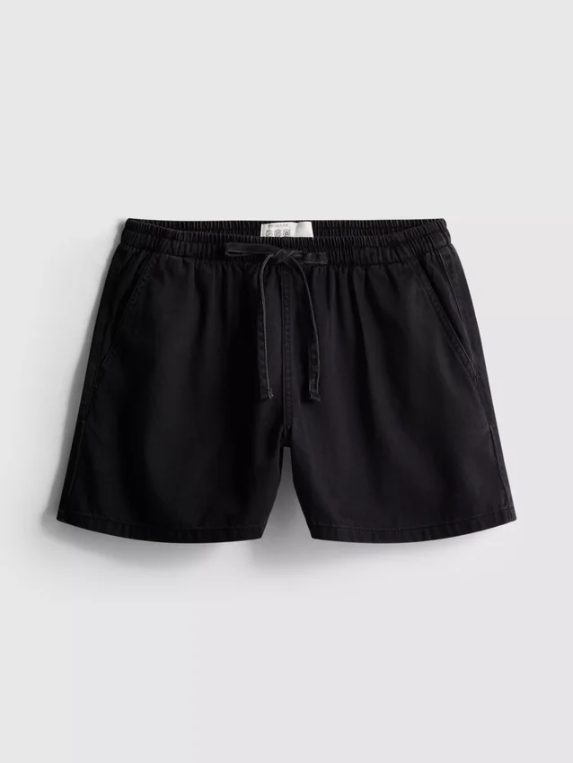 Joggingbukser i bomuldsdenim