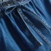 Joggingbukser i bomuldsdenim