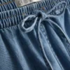 Joggingbukser i bomuldsdenim