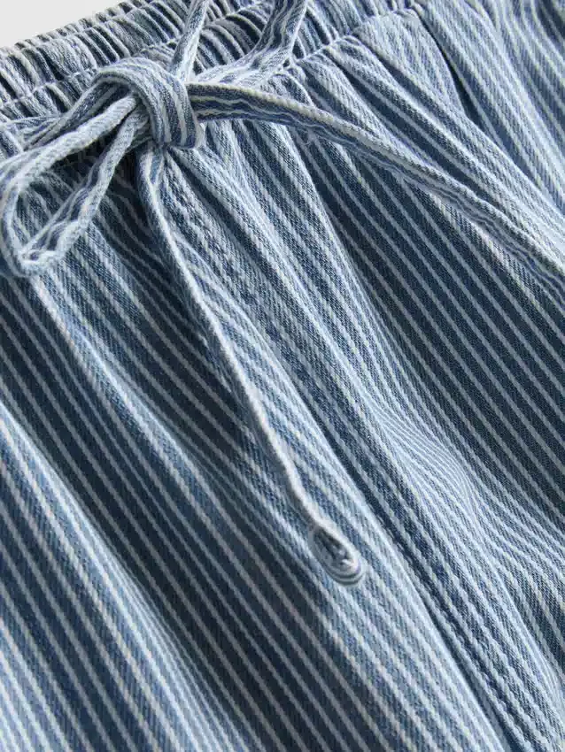 Joggingbukser i bomuldsdenim