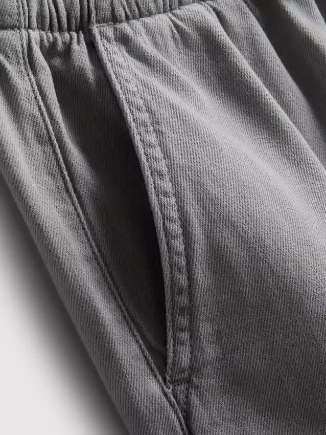 Joggingbukser i bomuldsdenim