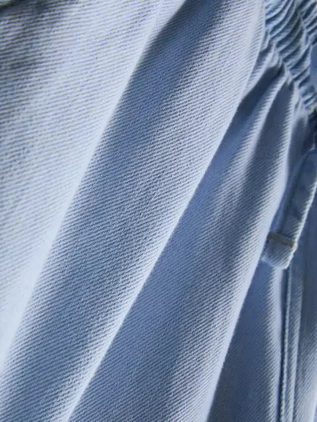 Joggingbukser i bomuldsdenim