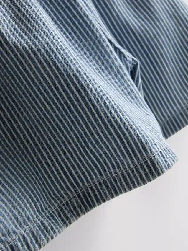 Joggingbukser i bomuldsdenim