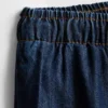 Joggingbukser i denim med lige ben