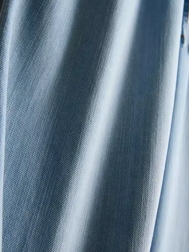 Joggingbukser i denim med lige ben