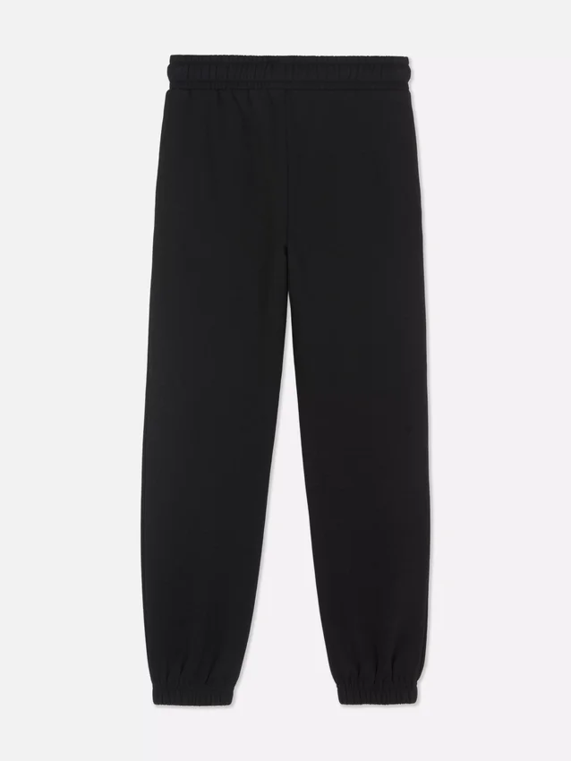 Joggingbukser med elastik i taljen og snøre