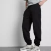 Joggingbukser med elastisk talje og manchetter