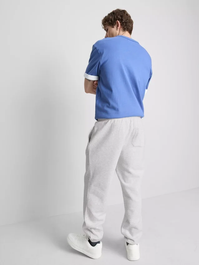 Joggingbukser med elastisk talje og manchetter