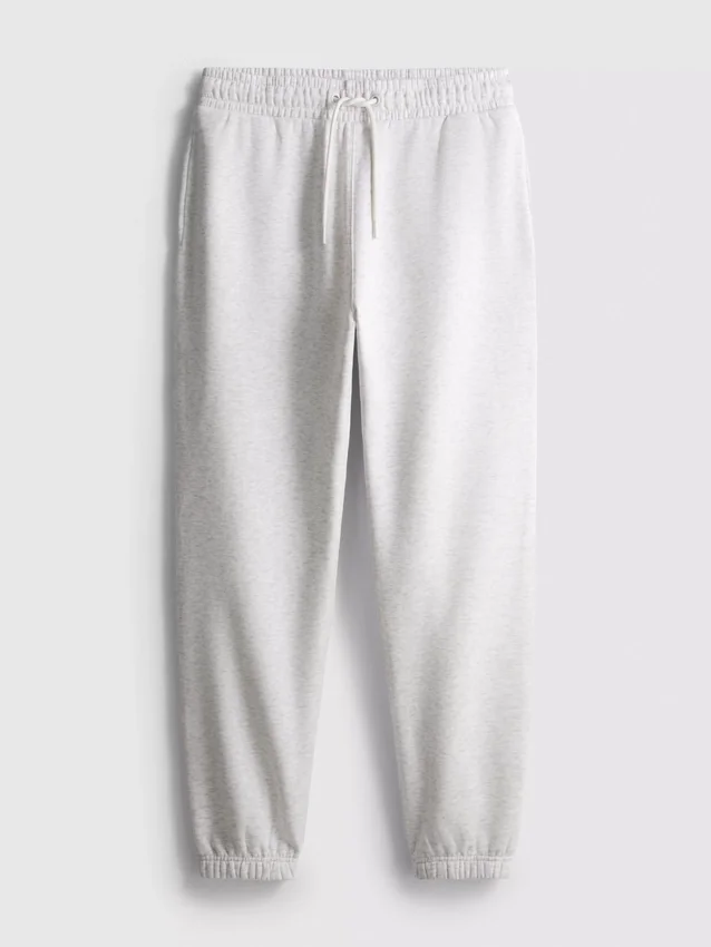 Joggingbukser med elastisk talje og manchetter