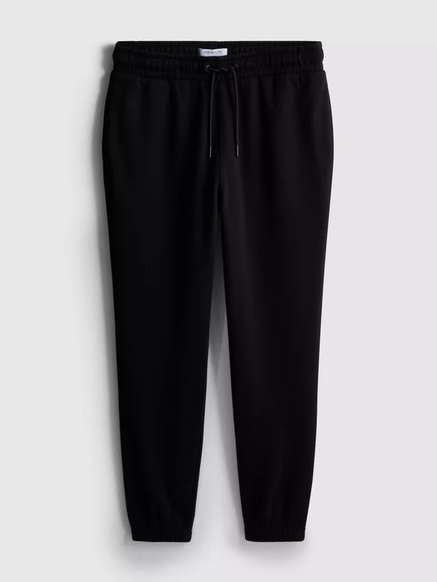 Joggingbukser med elastisk talje og manchetter