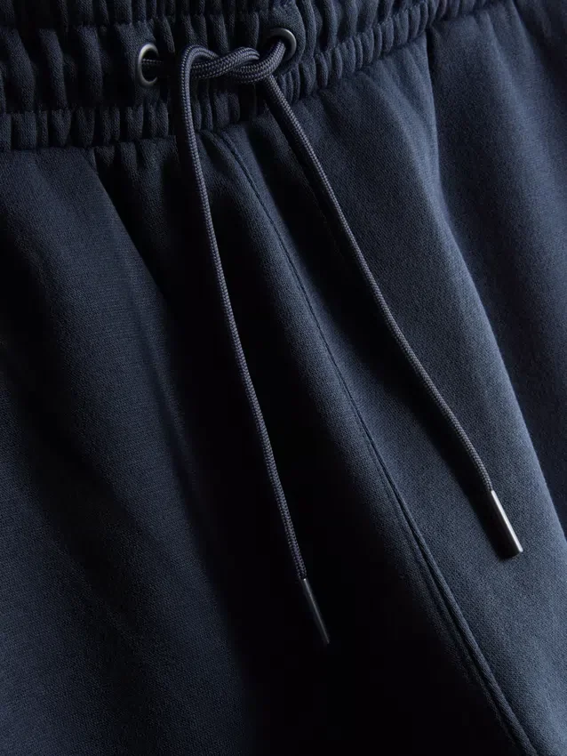 Joggingbukser med elastisk talje og manchetter