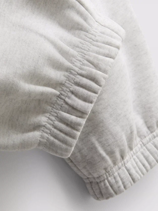 Joggingbukser med elastisk talje og manchetter