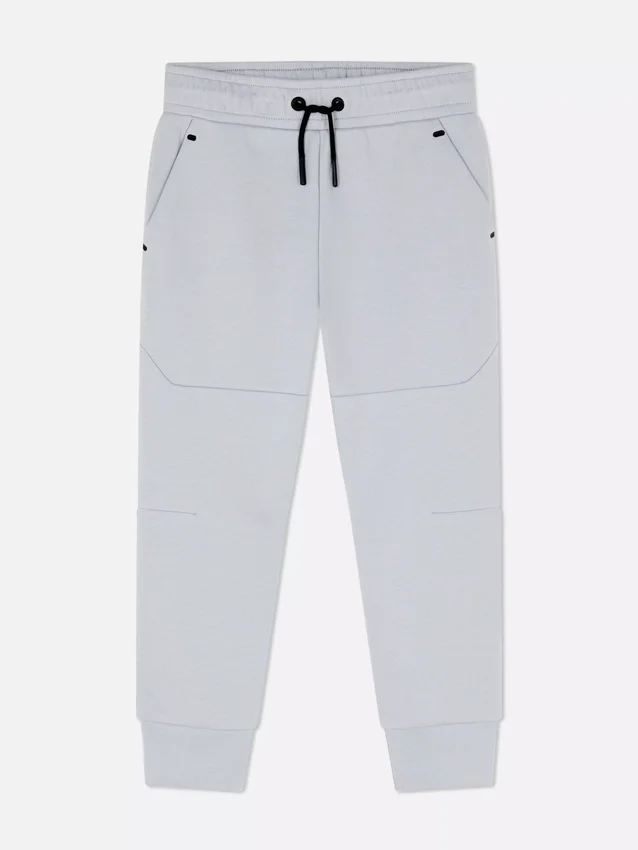 Joggingbukser med limede manchetter