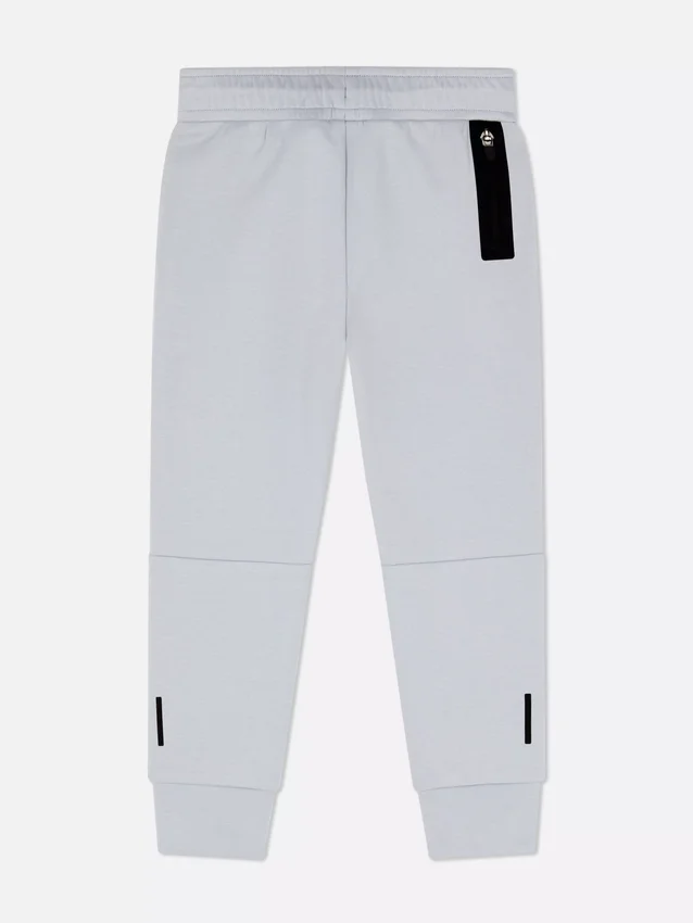Joggingbukser med limede manchetter