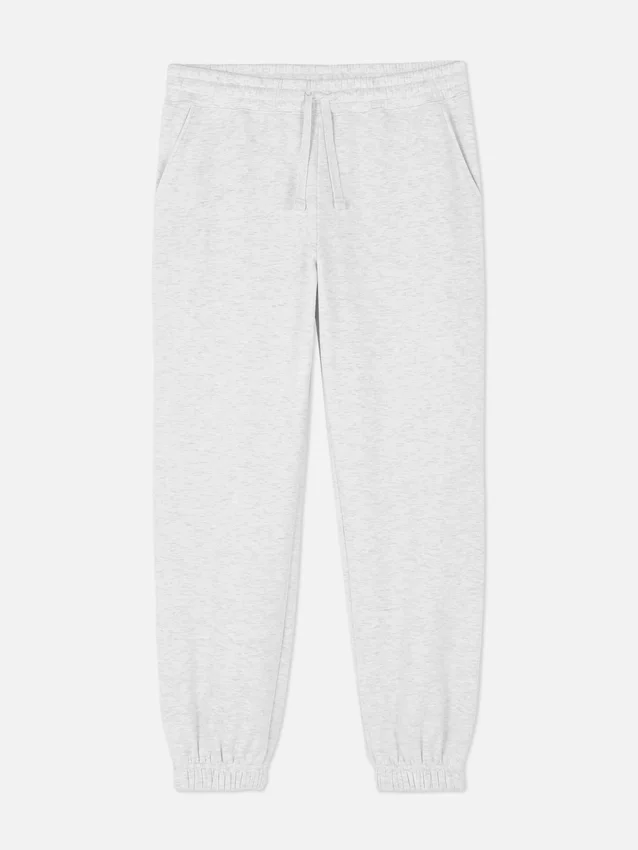 Joggingbukser med manchetter og snøre i benene