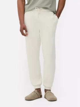 Joggingbukser med snøre og opsmøgede bukseben