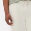 Joggingbukser med snøre og opsmøgede bukseben