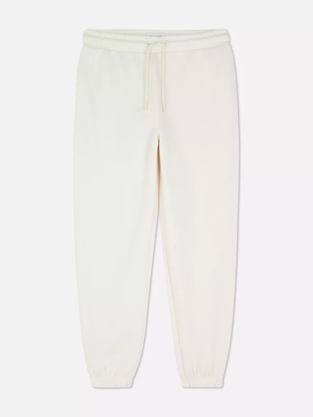 Joggingbukser med snøre og opsmøgede bukseben