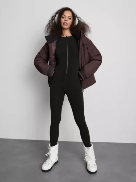 Jumpsuit i fløjlsplush