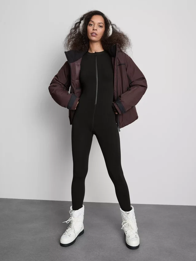 Jumpsuit i fløjlsplush