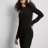 Jumpsuit i fløjlsplush