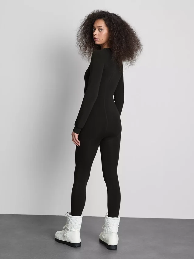 Jumpsuit i fløjlsplush