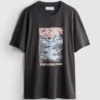 Kameoka T-shirt med grafisk print