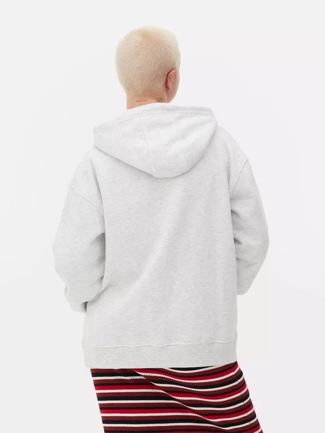 Klassisk pullover-hoodie