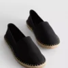 Klassiske espadriller i lærred