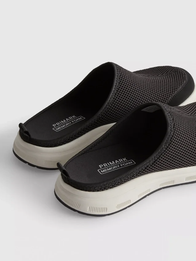 Komfortable mules med memory foam