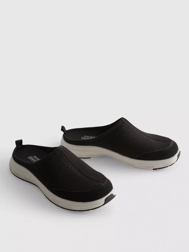 Komfortable mules med memory foam
