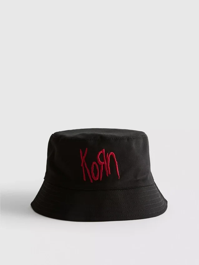 Korn vendbar bucket hat
