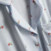 Kort pyjamassæt i boyfriend-stil med print