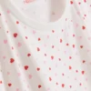 Kortærmede pyjamasser i bomuld med print
