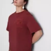 Kortærmet hæklet T-shirt i bomuld