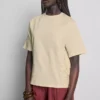 Kortærmet hæklet T-shirt i bomuld