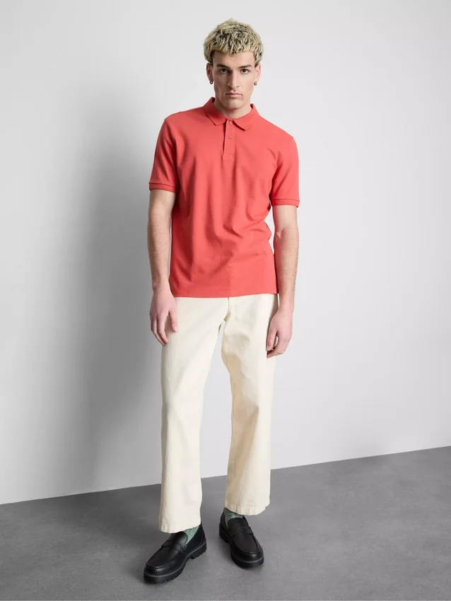Kortærmet poloshirt