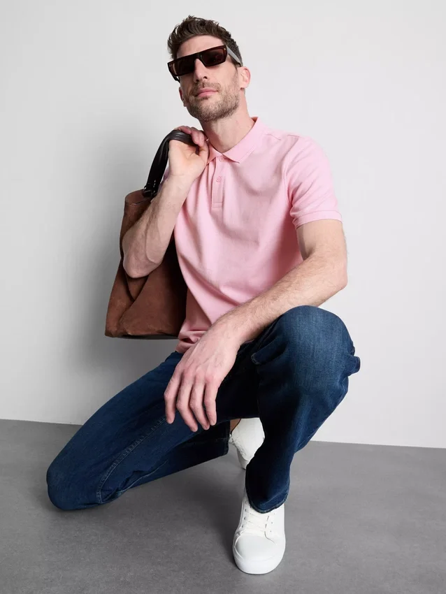 Kortærmet poloshirt