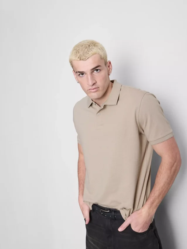 Kortærmet poloshirt