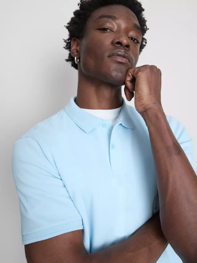 Kortærmet poloshirt