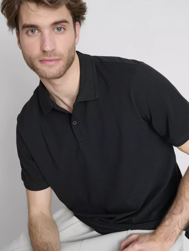 Kortærmet poloshirt