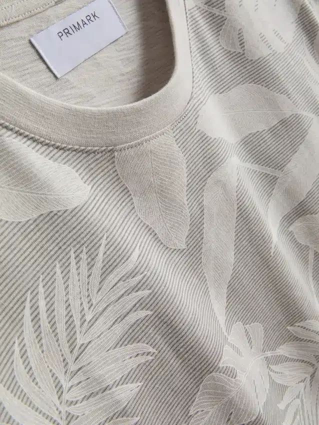 Kortærmet skjorte med print