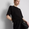 Kortærmet T-shirt i boxy-snit