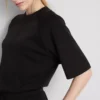 Kortærmet T-shirt i boxy-snit