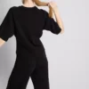 Kortærmet T-shirt i boxy-snit